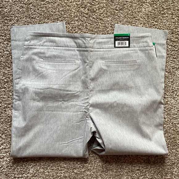 HILARY RADLEY GRAY MID RISE BUILT-IN TUMMY CONTROL PANEL SLIM LEG PANT 🌟NWT🌟 - Picture 3 of 15